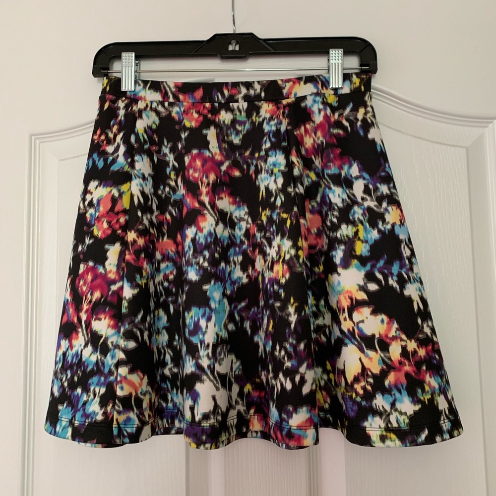 LilyRose Multicolor Skater Skirt size M